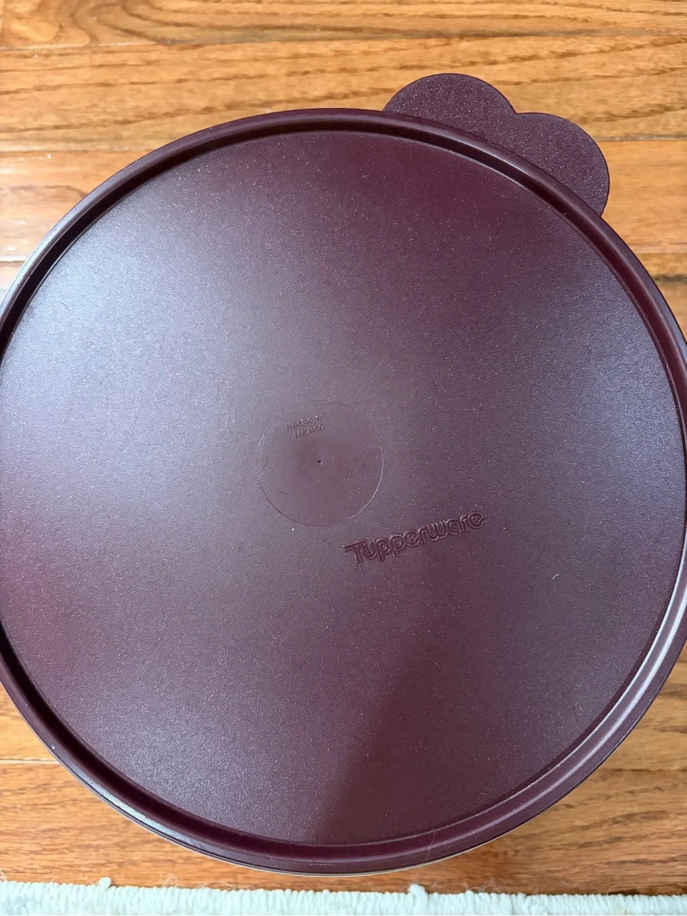 Tupperware durable bowl